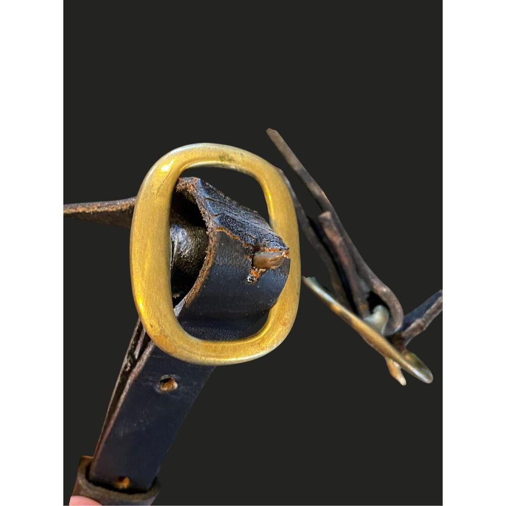 Horse Brass Decorative Tack Bridle 8 Decorative Pieces Antique Vintage - Picture 7 of 15